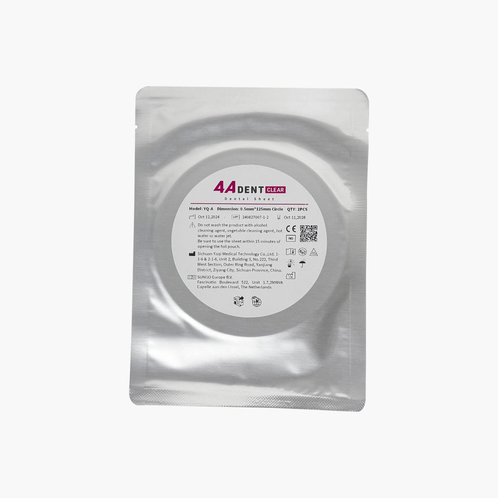 Rayform Material 4ADENT CLEAR Aligner Sheet – PETG Single-Layer | RayForm – RayForm Store