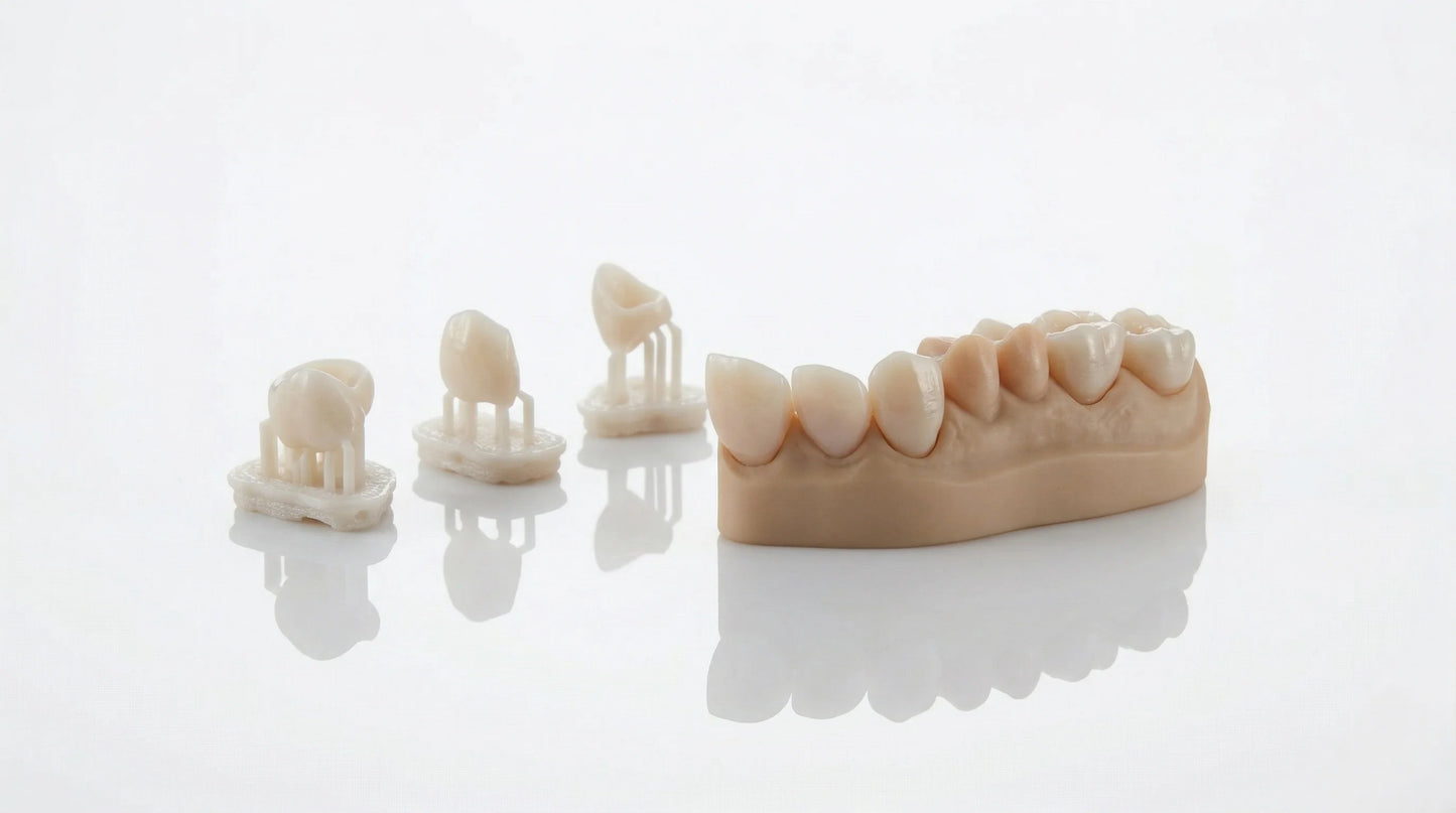 Dental Permanent Crown 3D Printing Resin (20% Ceramic Powder, Shade A2)